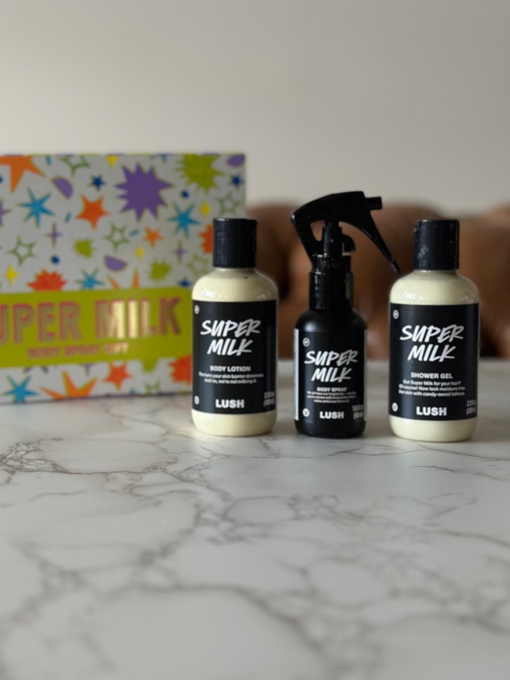 LUSH • Super Milk Gift Box Set (NEW IN BOX) MSRP $46 | vegan/clean/cruelty-free
